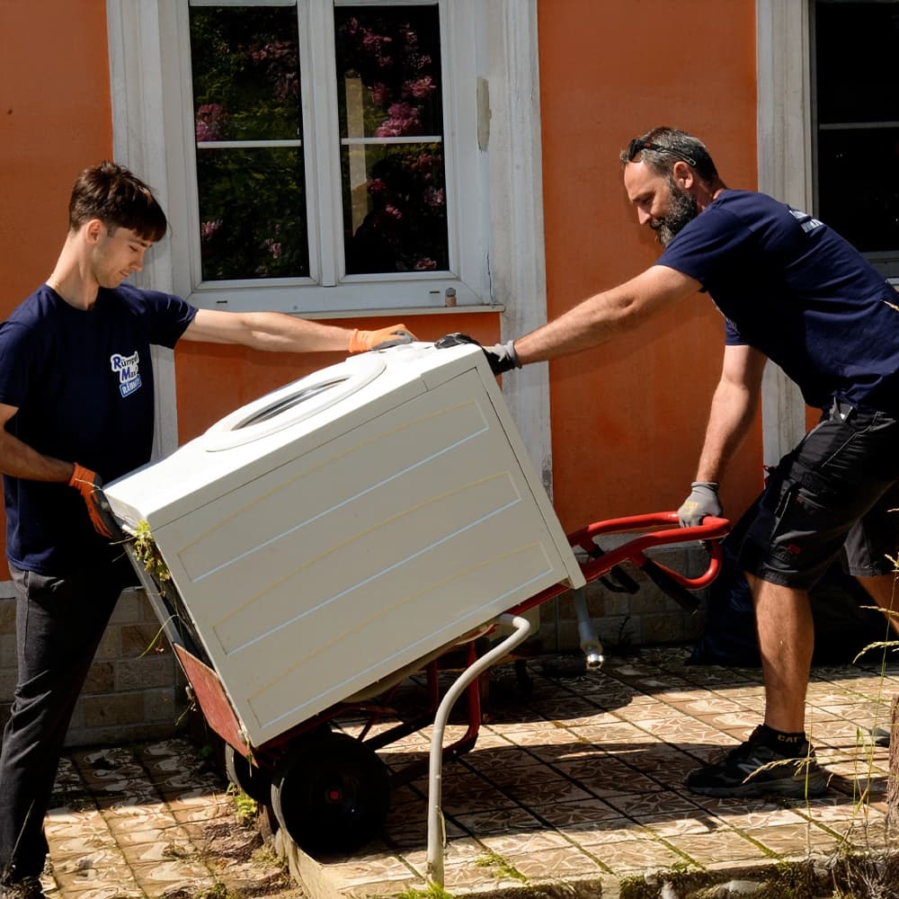 Rümpel Max Waschmaschinen-Entsorgung und Abholung